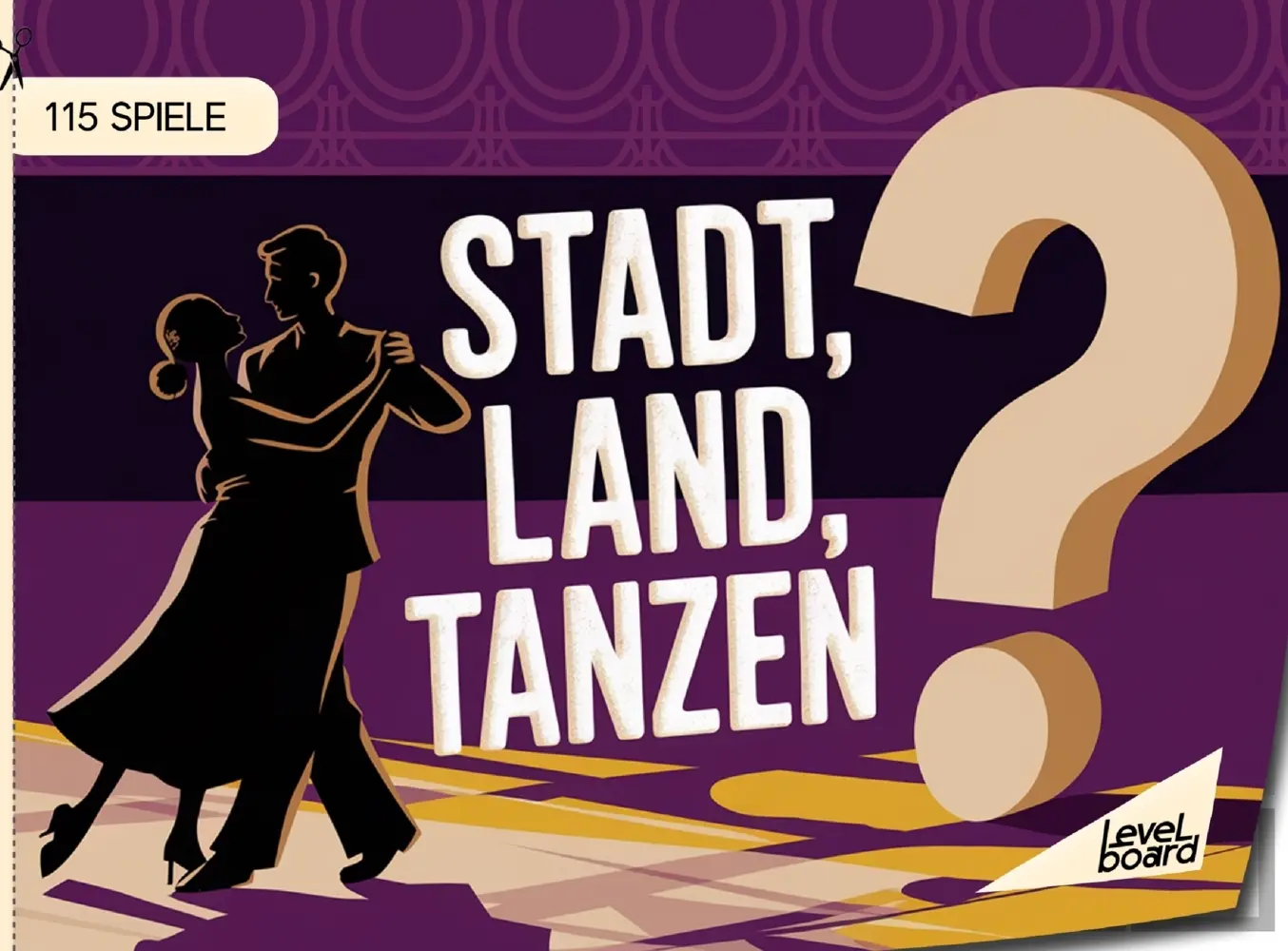 Cover: 9783693197585 | Stadt, Land, Tanzen - 115 Spielblöcke | levelBoard Spiele | Buch
