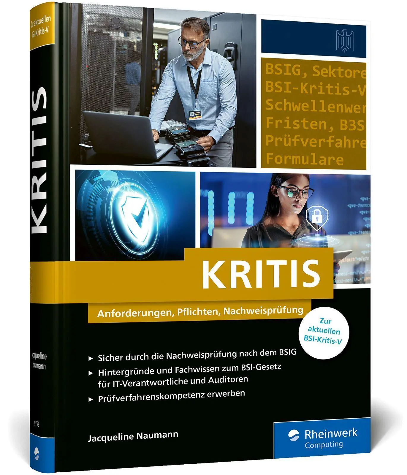 Cover: 9783836297585 | KRITIS | Jacqueline Naumann | Buch | Rheinwerk Computing | 402 S.