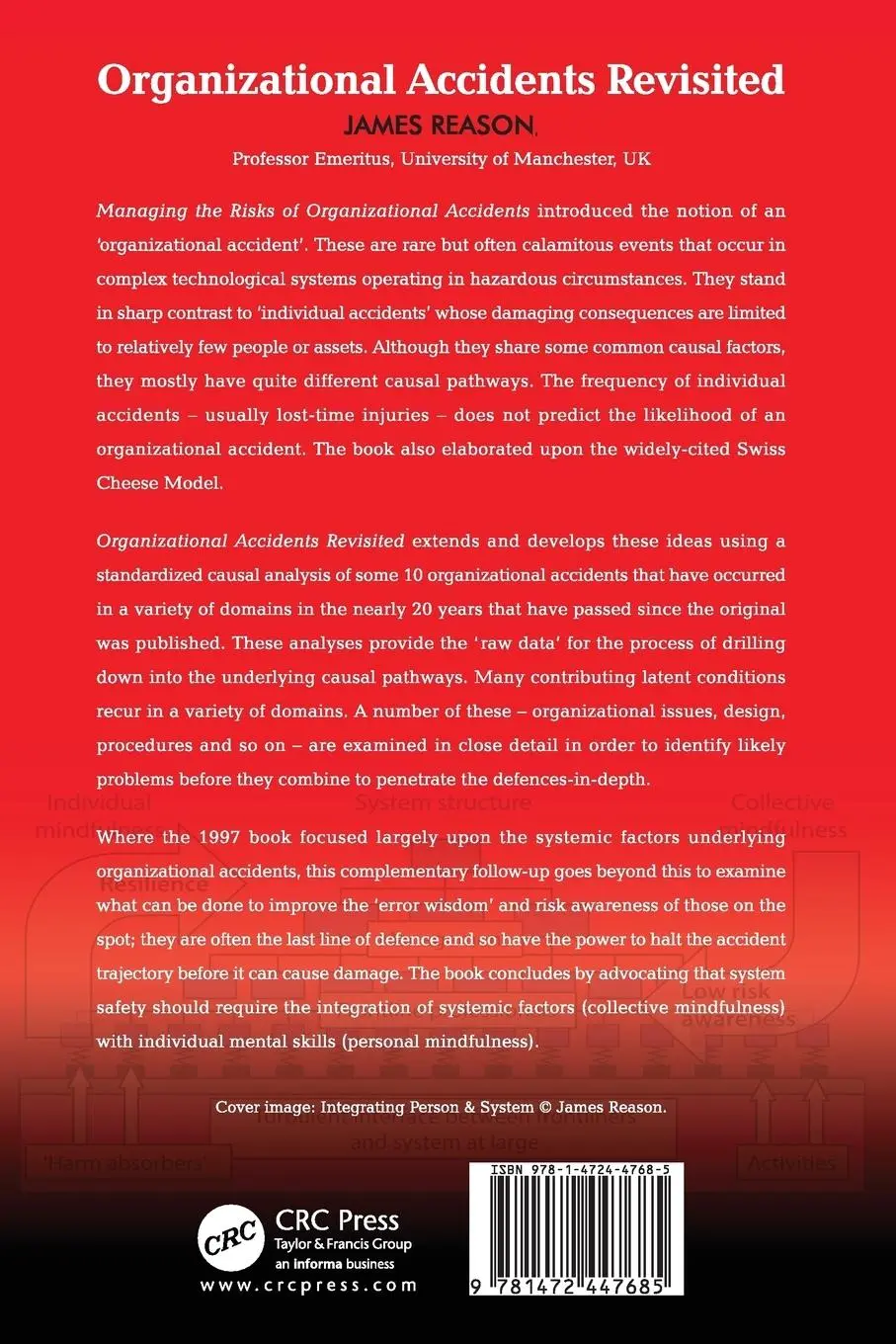 Rückseite: 9781472447685 | Organizational Accidents Revisited | James Reason | Taschenbuch | 2015
