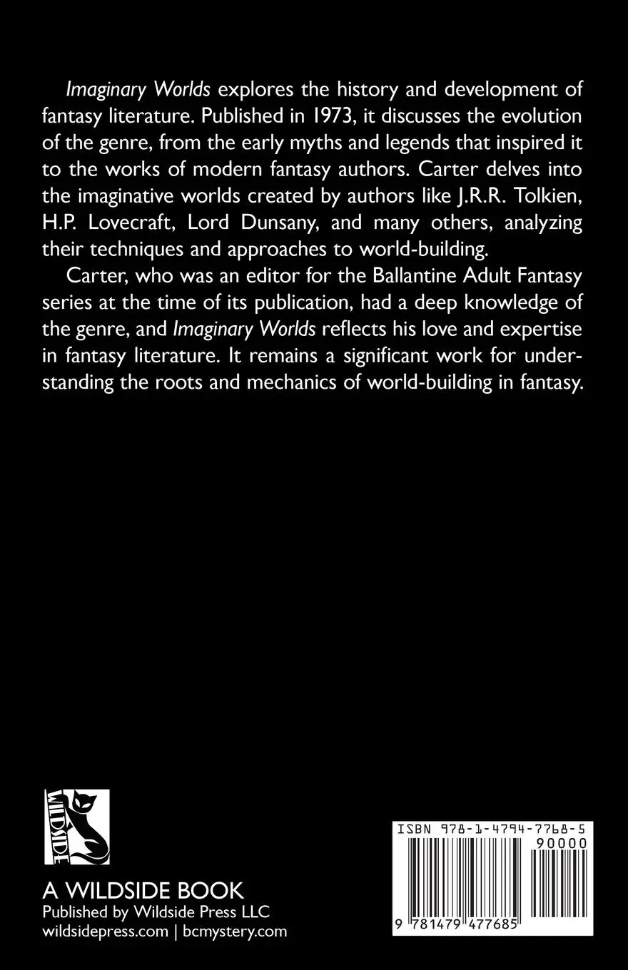 Rückseite: 9781479477685 | Imaginary Worlds | Lin Carter | Taschenbuch | Englisch | 2024