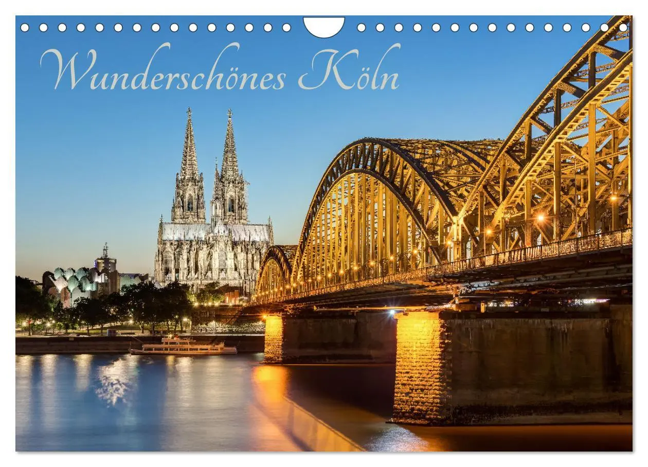 Cover: 9783457637685 | Wunderschönes Köln (Wandkalender 2026 DIN A4 quer), CALVENDO...