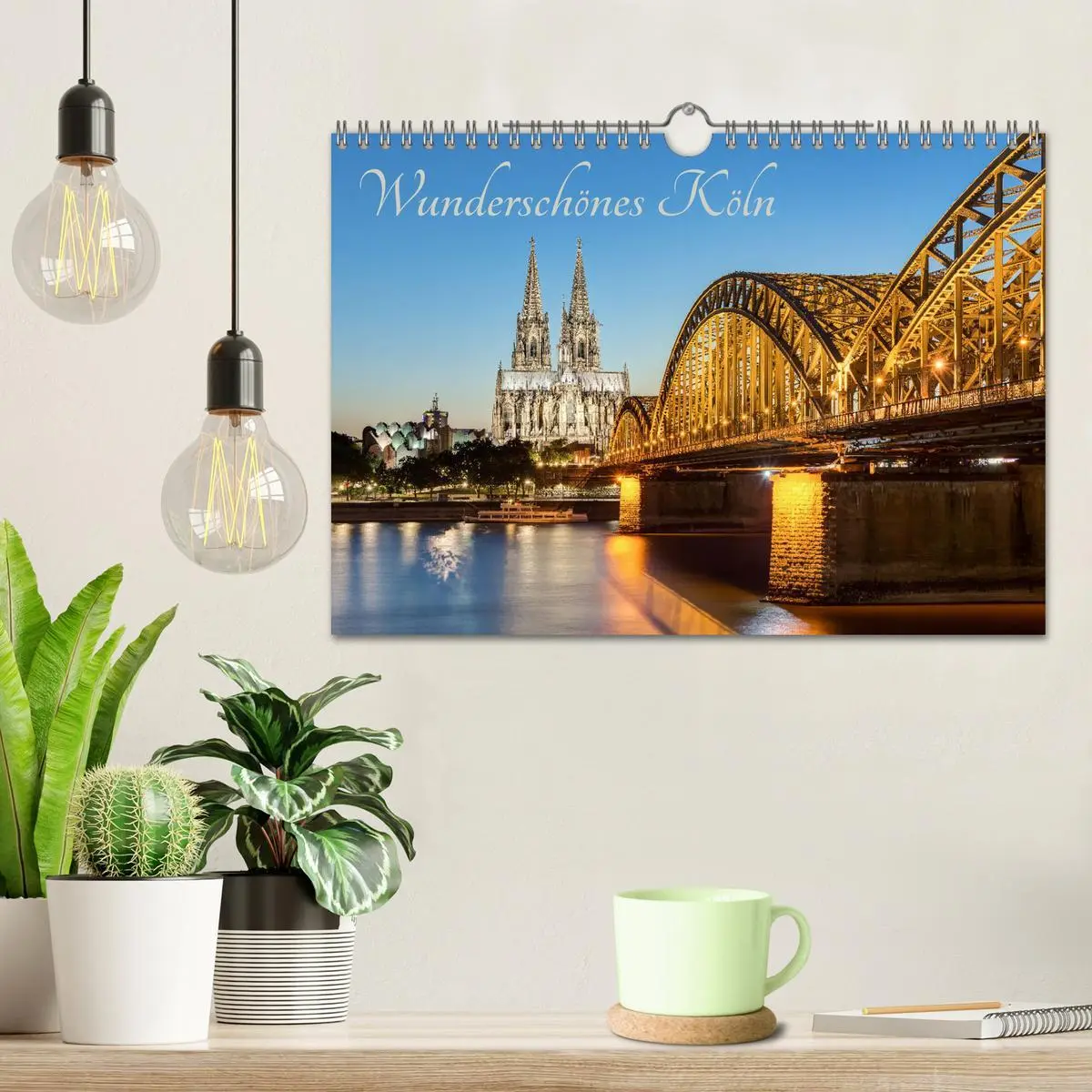 Bild: 9783457637685 | Wunderschönes Köln (Wandkalender 2026 DIN A4 quer), CALVENDO...