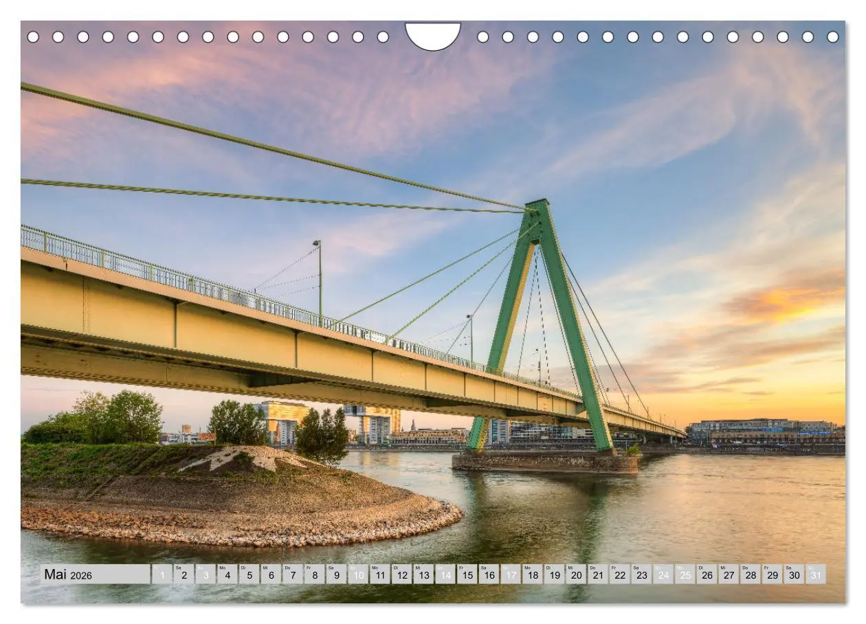 Bild: 9783457637685 | Wunderschönes Köln (Wandkalender 2026 DIN A4 quer), CALVENDO...