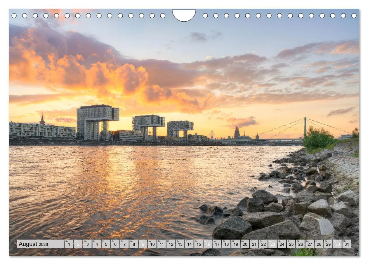 Bild: 9783457637685 | Wunderschönes Köln (Wandkalender 2026 DIN A4 quer), CALVENDO...
