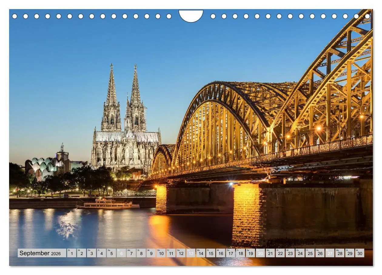 Bild: 9783457637685 | Wunderschönes Köln (Wandkalender 2026 DIN A4 quer), CALVENDO...