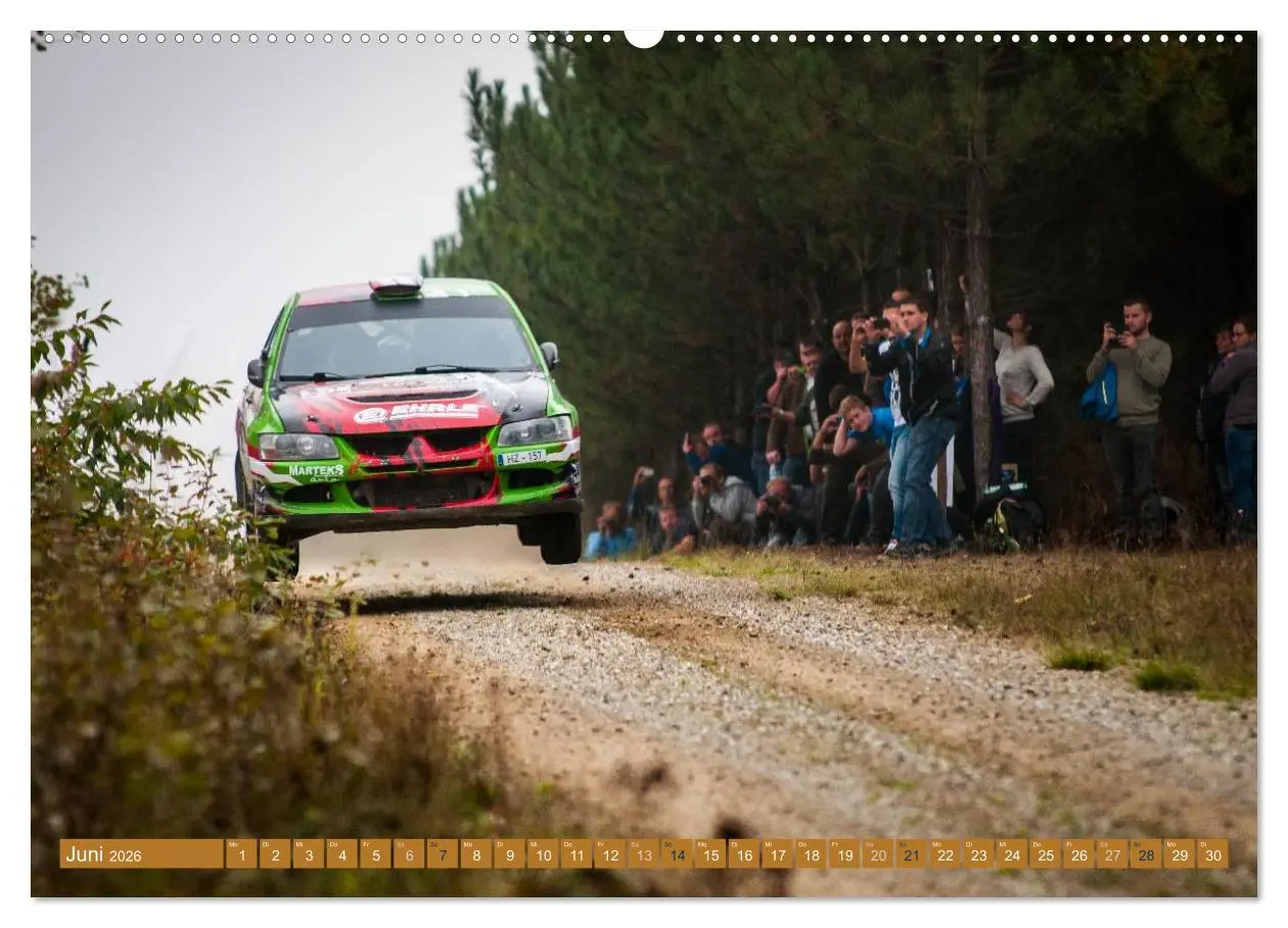 Bild: 9783516107685 | Rallye Faszination 2026 (Wandkalender 2026 DIN A2 quer), CALVENDO...