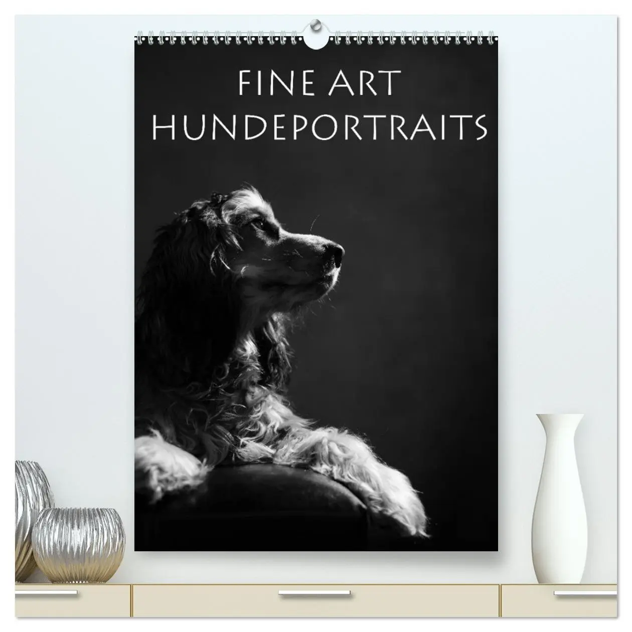 Cover: 9783516417685 | Fine Art Hundeportraits (hochwertiger Premium Wandkalender 2026 DIN...