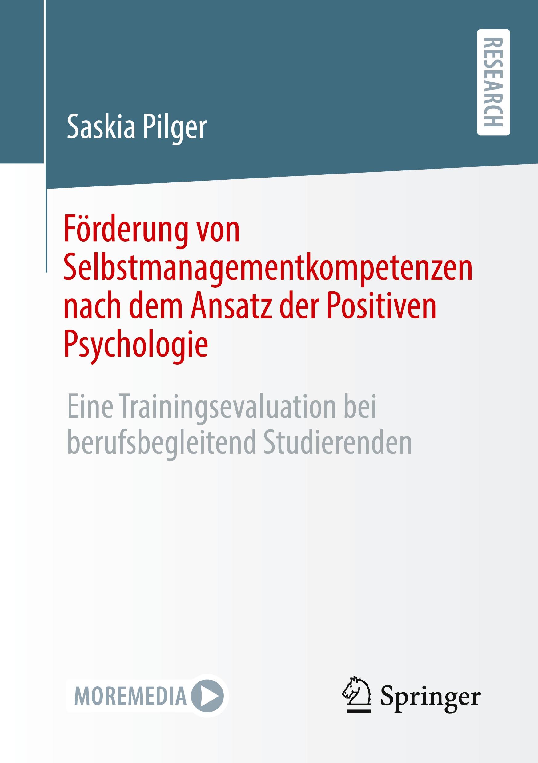 Cover: 9783658397685 | Förderung von Selbstmanagementkompetenzen nach dem Ansatz der...
