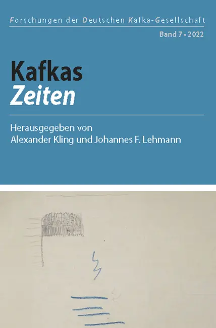 Cover: 9783826077685 | Kafkas Zeiten | Alexander Kling (u. a.) | Taschenbuch | 380 S. | 2022