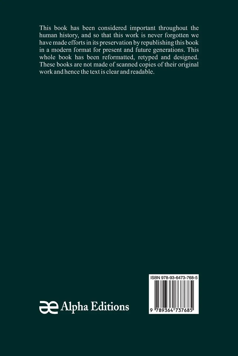 Rückseite: 9789364737685 | Surgical Instruments in Greek and Roman Times | John Stewart Milne