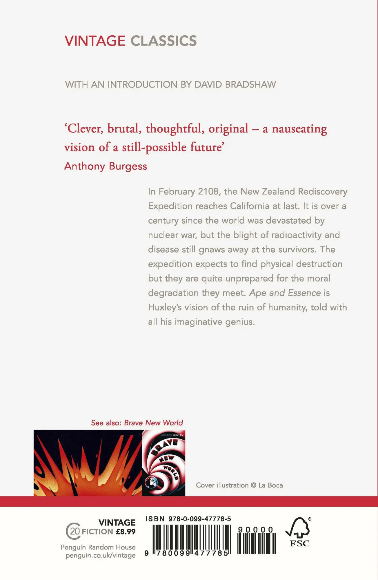 Rückseite: 9780099477785 | Ape and Essence | Aldous Huxley | Taschenbuch | 153 S. | Englisch