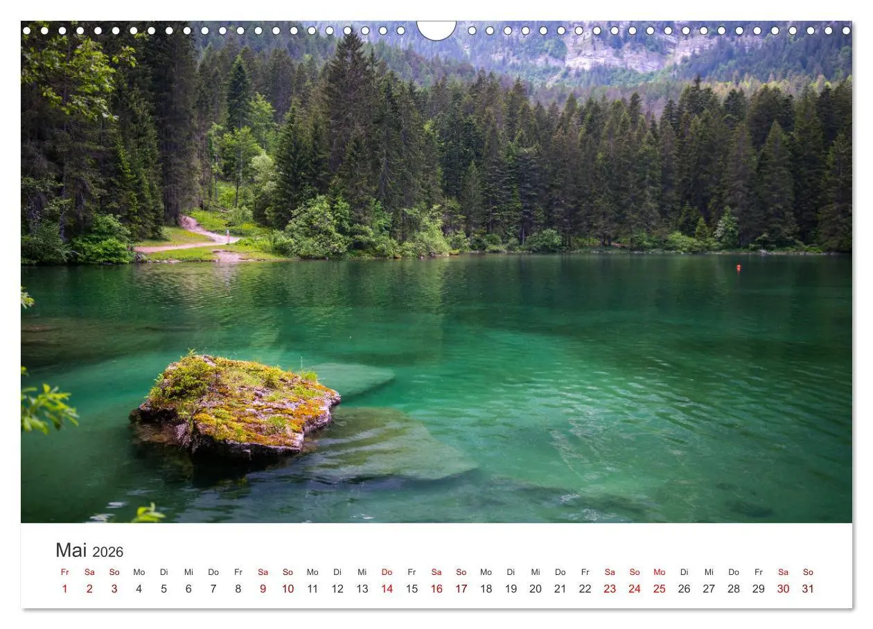 Bild: 9783457487785 | Ein Spaziergang in den Dolomiten (Wandkalender 2026 DIN A3 quer),...