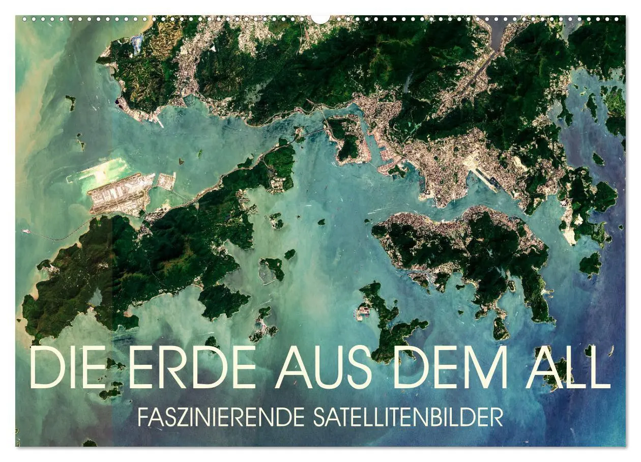 Cover: 9783457557785 | Die Erde aus dem All (Wandkalender 2026 DIN A2 quer), CALVENDO...