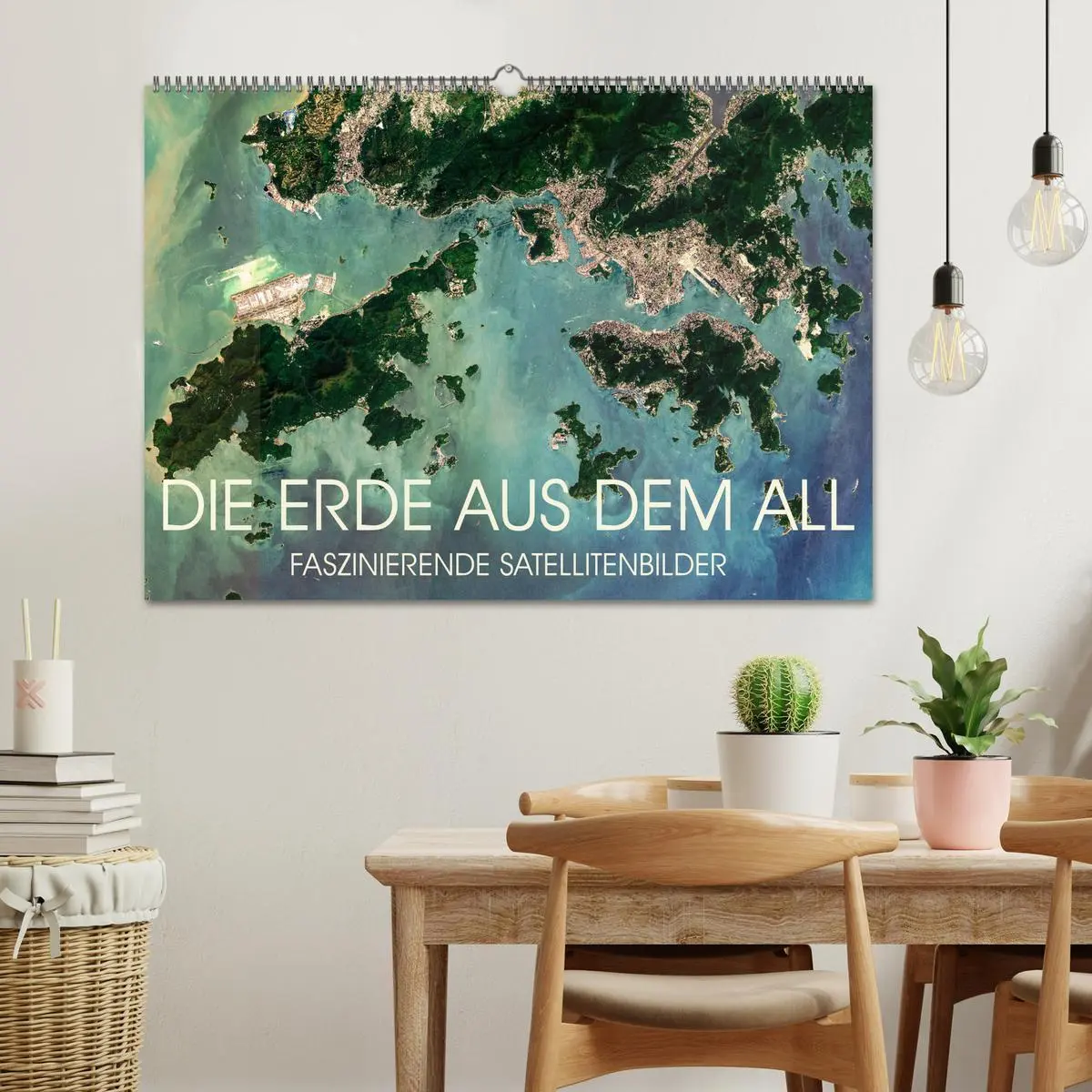 Bild: 9783457557785 | Die Erde aus dem All (Wandkalender 2026 DIN A2 quer), CALVENDO...