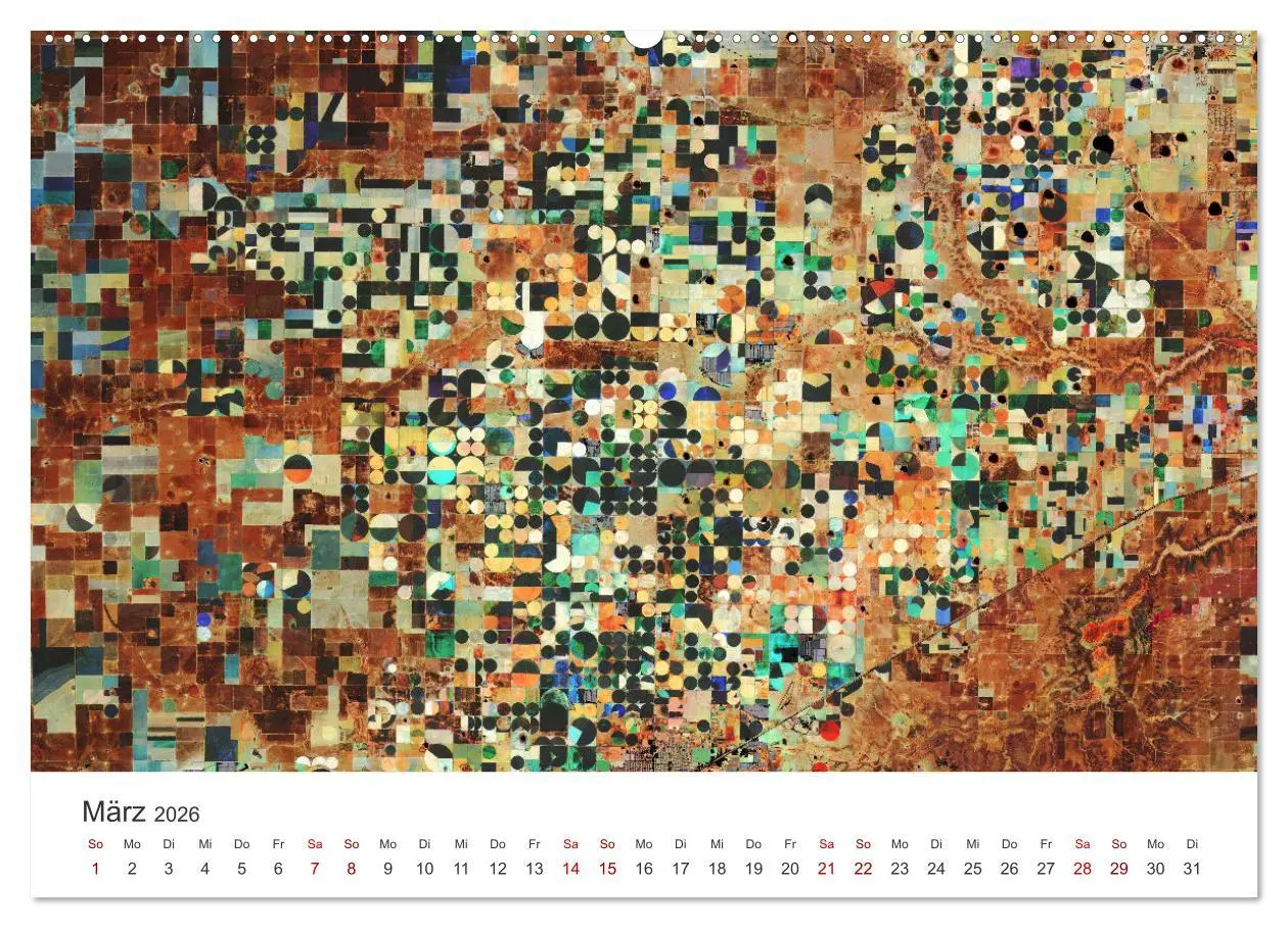 Bild: 9783457557785 | Die Erde aus dem All (Wandkalender 2026 DIN A2 quer), CALVENDO...