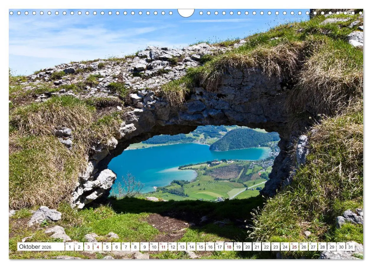 Bild: 9783457867785 | Der schöne Wolfgangsee im Salzkammergut (Wandkalender 2026 DIN A3...
