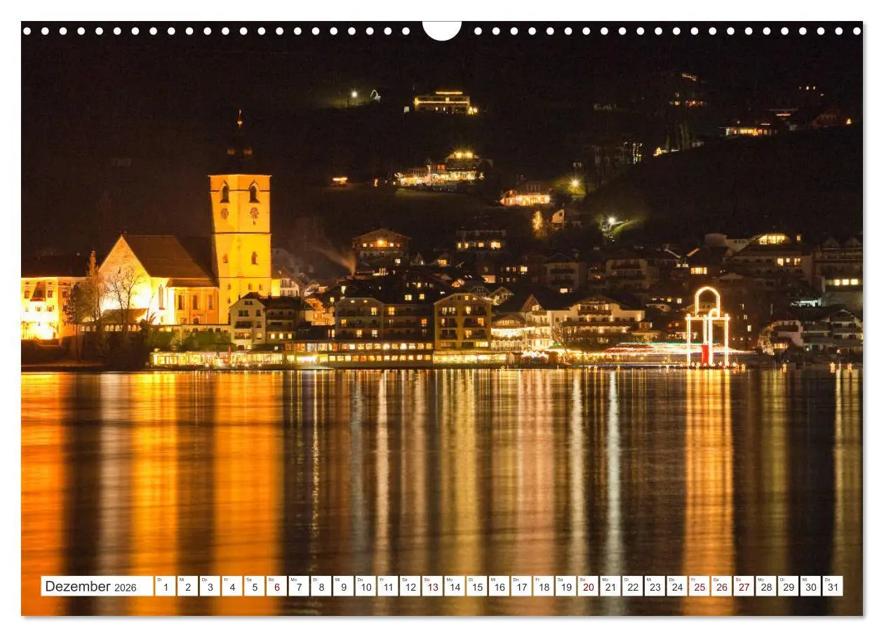 Bild: 9783457867785 | Der schöne Wolfgangsee im Salzkammergut (Wandkalender 2026 DIN A3...