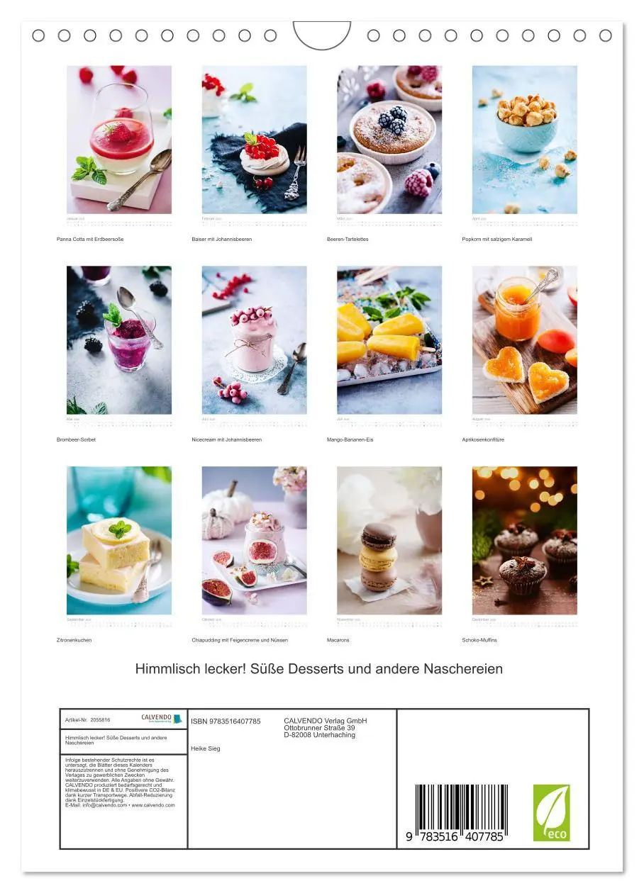 Bild: 9783516407785 | Himmlisch lecker! Süße Desserts und andere Naschereien...