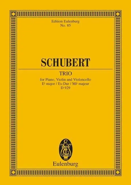 Cover: 9783795767785 | Klaviertrio Es-Dur | Franz Schubert | Buch | 72 S. | Deutsch | 1977