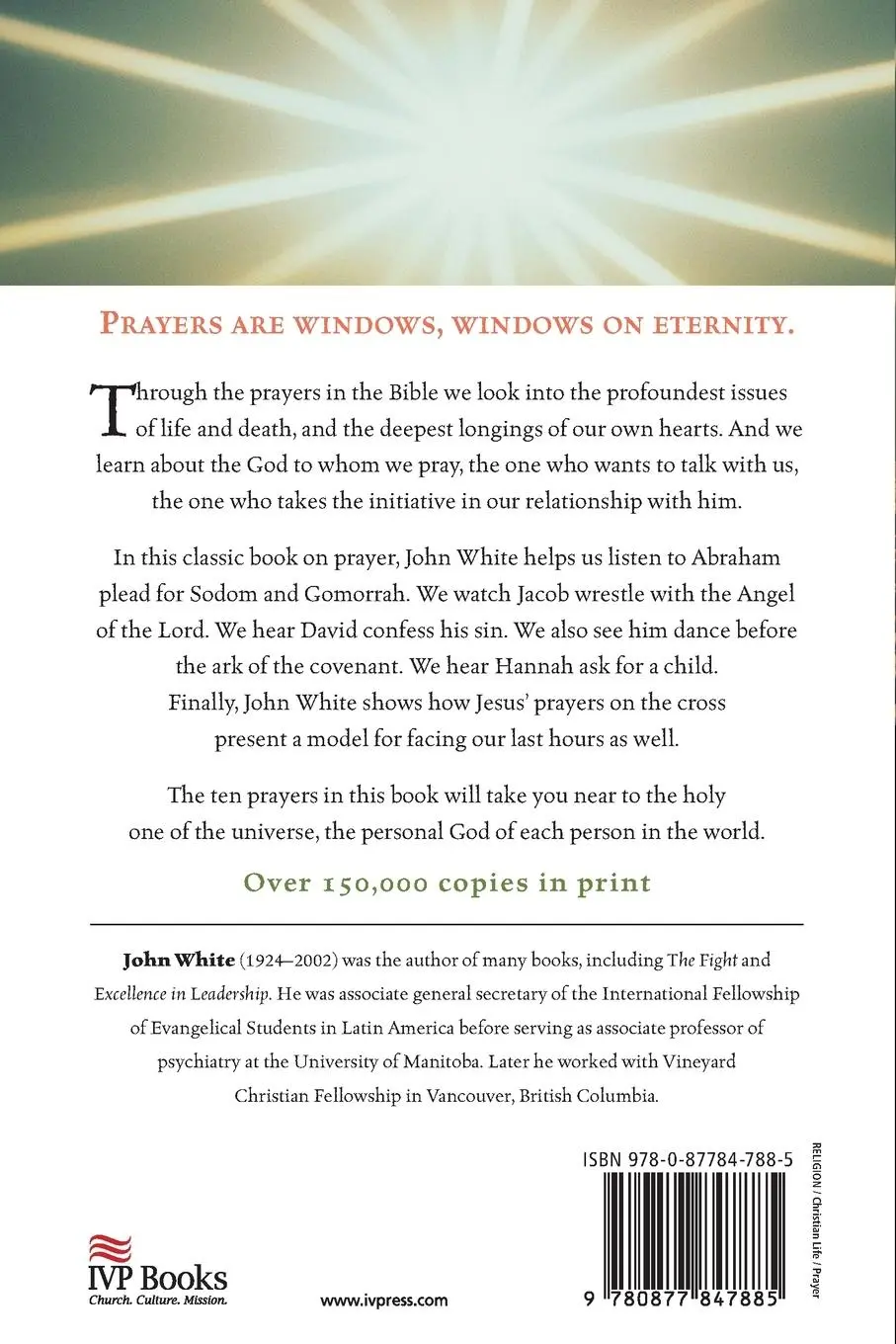 Rückseite: 9780877847885 | Daring to Draw Near | People in Prayer | John White | Taschenbuch