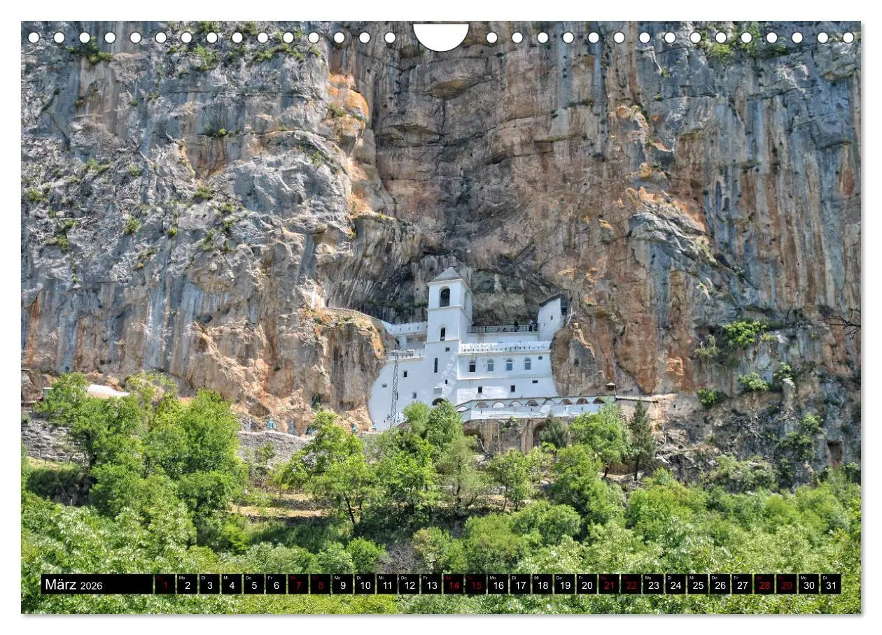 Bild: 9783457857885 | Unterwegs in Montenegro (Wandkalender 2026 DIN A4 quer), CALVENDO...