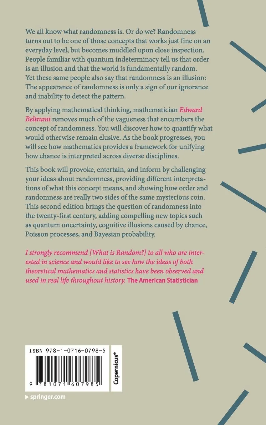 Rückseite: 9781071607985 | What Is Random? | Chance and Order in Mathematics and Life | Beltrami