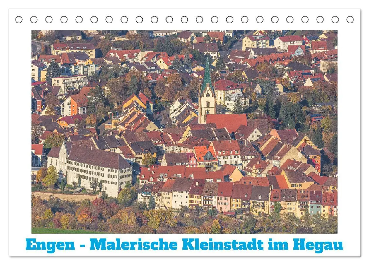 Cover: 9783457397985 | Engen - Malerische Kleinstadt im Hegau (Tischkalender 2026 DIN A5...