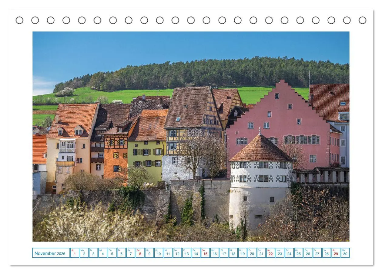 Bild: 9783457397985 | Engen - Malerische Kleinstadt im Hegau (Tischkalender 2026 DIN A5...