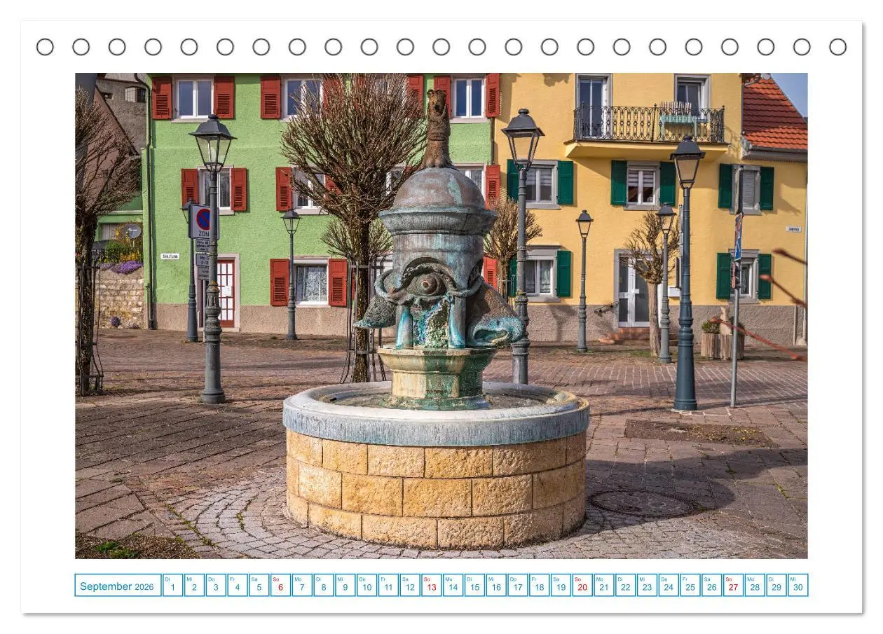 Bild: 9783457397985 | Engen - Malerische Kleinstadt im Hegau (Tischkalender 2026 DIN A5...