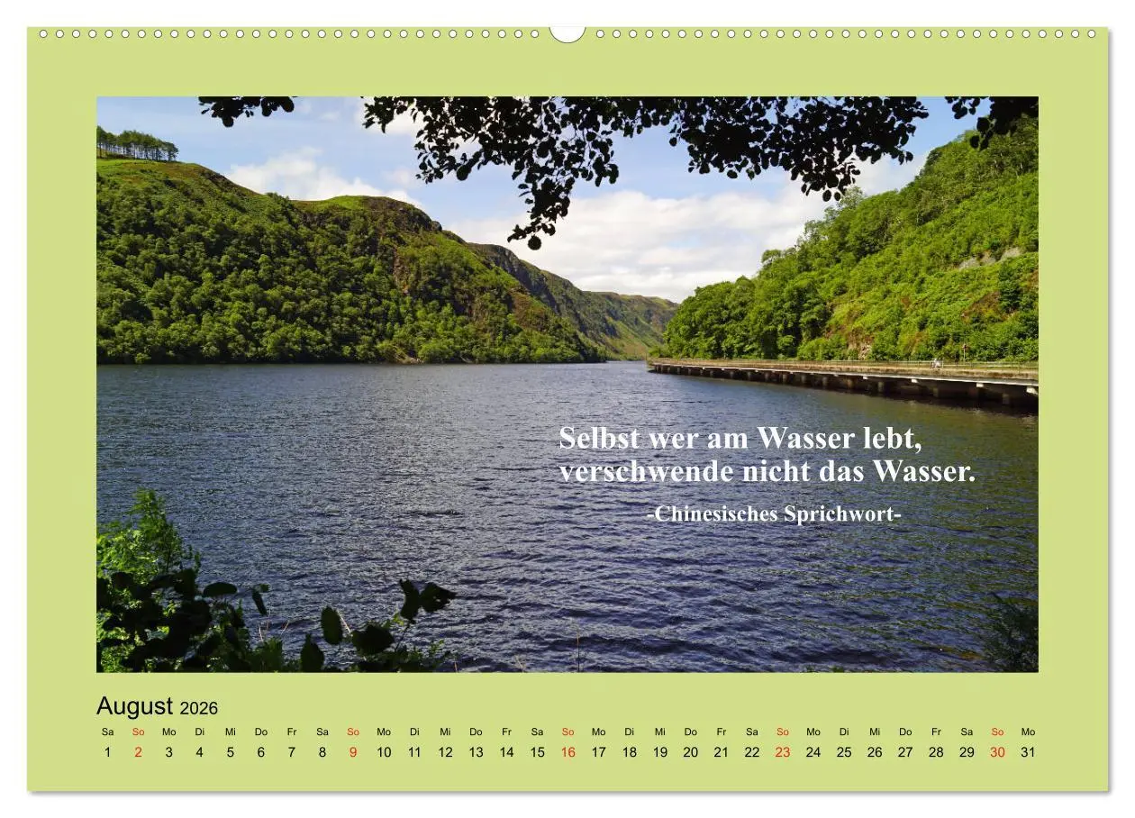 Bild: 9783457917985 | Lebensweisheiten mit Bildern unterlegt (Wandkalender 2026 DIN A2...