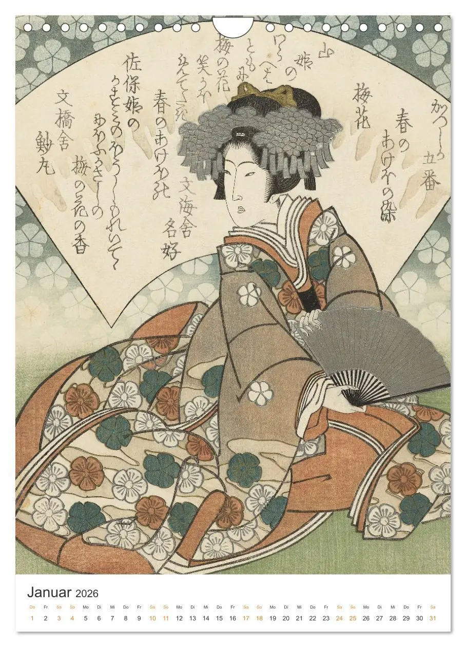 Bild: 9783516317985 | Kimonos und Karpfenmuster (Wandkalender 2026 DIN A4 hoch), CALVENDO...