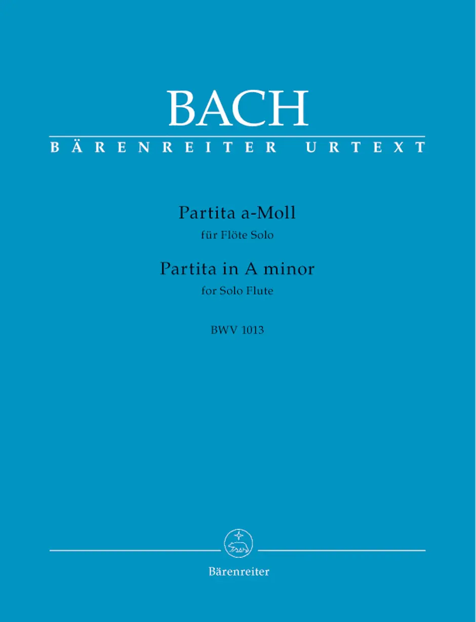 Cover: 9790006447985 | Partita In A Minor For Flute Solo BWV 1013 | Urtext | Bach | Buch