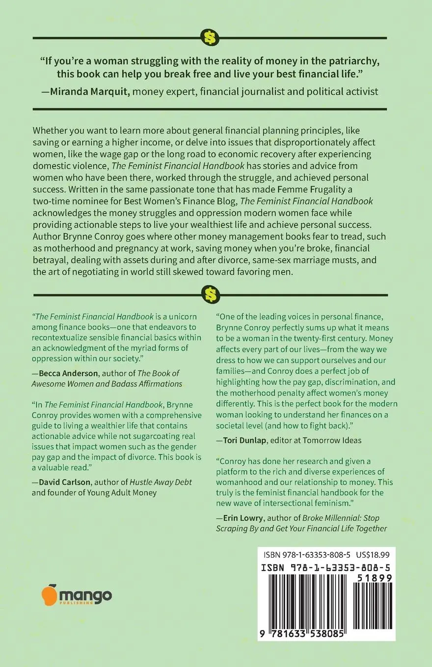 Rückseite: 9781633538085 | The Feminist Financial Handbook | Brynne Conroy | Taschenbuch | 2018
