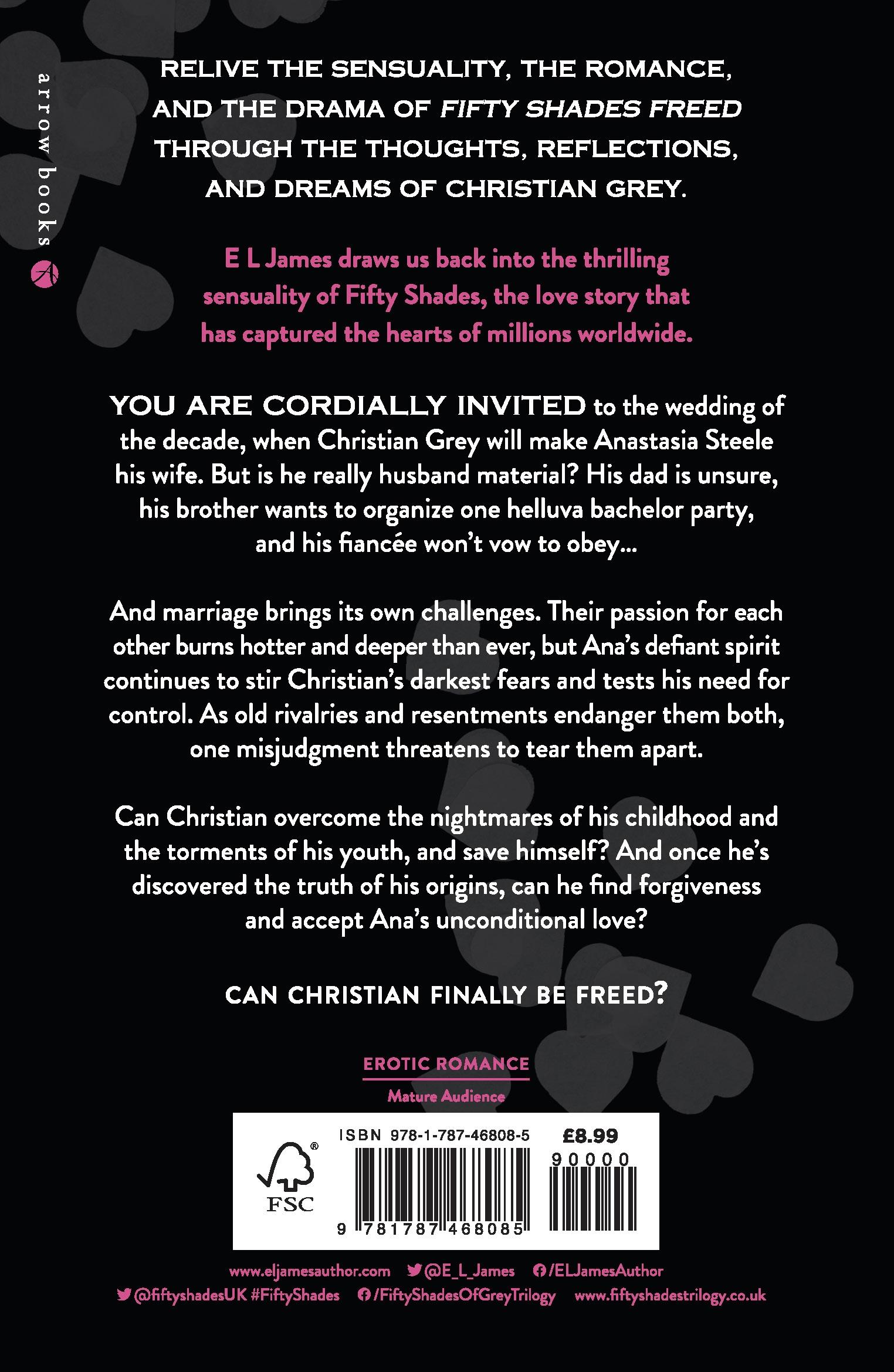 Rückseite: 9781787468085 | Freed | 'Fifty Shades Freed' as told by Christian | E. L. James | Buch