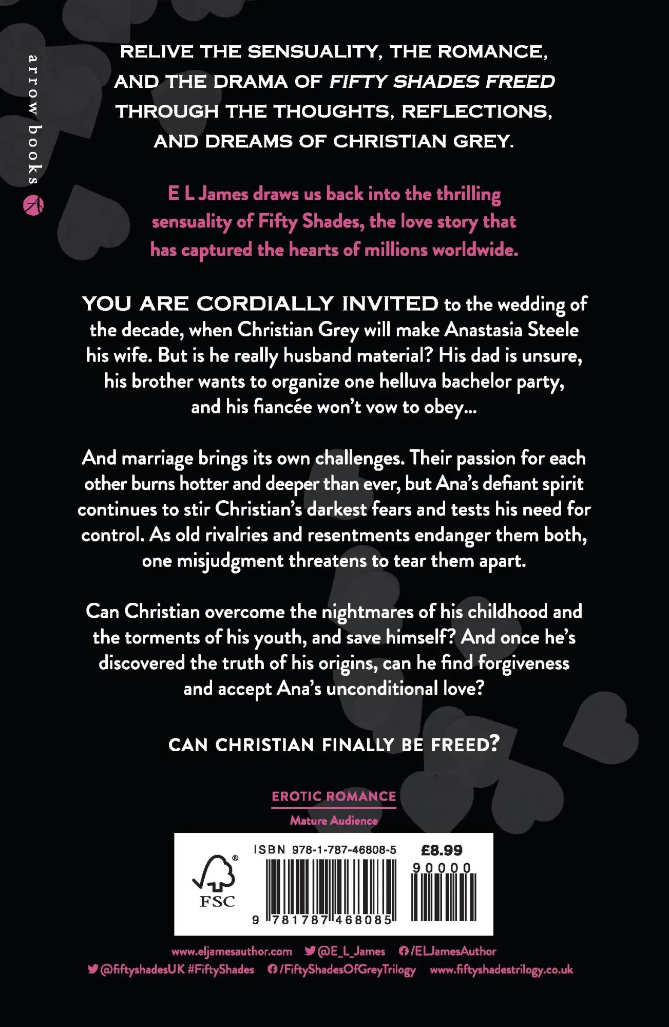 Rückseite: 9781787468085 | Freed | 'Fifty Shades Freed' as told by Christian | E. L. James | Buch