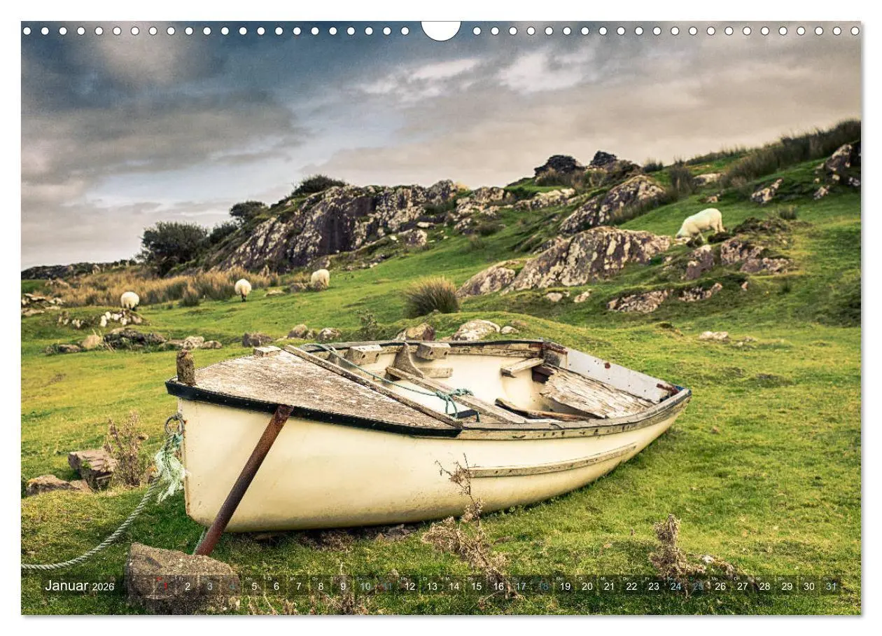 Bild: 9783457808085 | Irland - Zauberhafte Insel in grün (Wandkalender 2026 DIN A3 quer),...