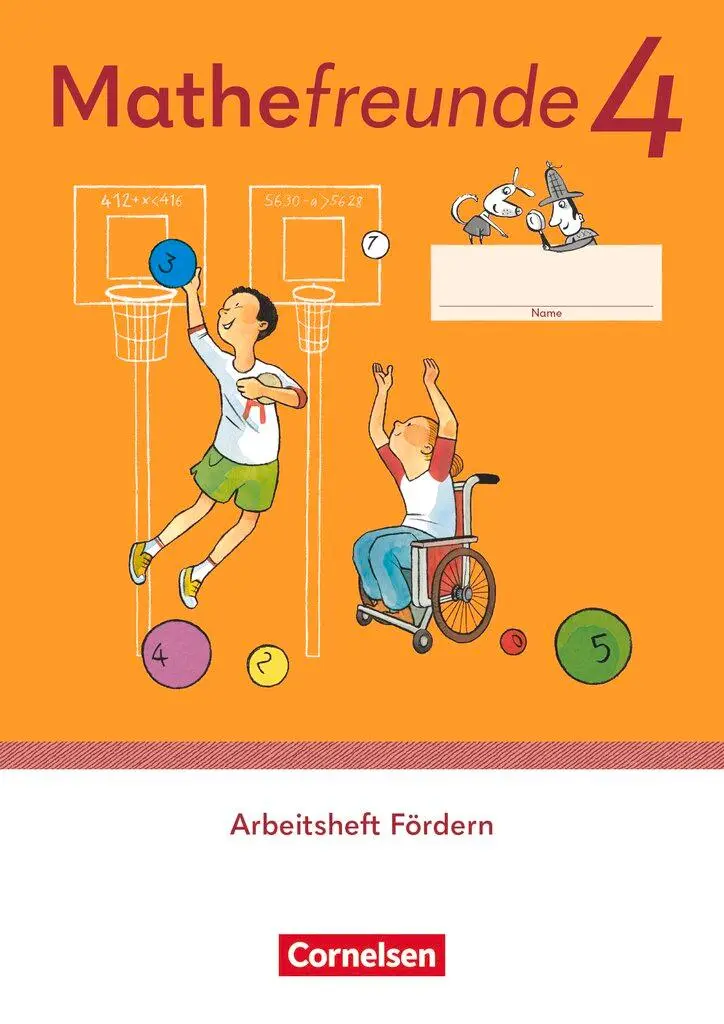 Cover: 9783464808085 | Mathefreunde 4. Schuljahr - Allgemeine Ausgabe 2022 - Arbeitsheft...