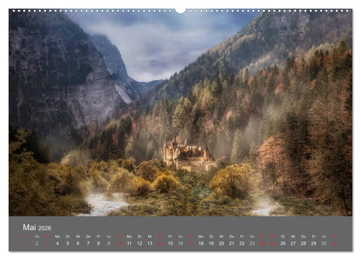 Bild: 9783516068085 | Zwielicht - Fantasylandschaften (hochwertiger Premium Wandkalender...