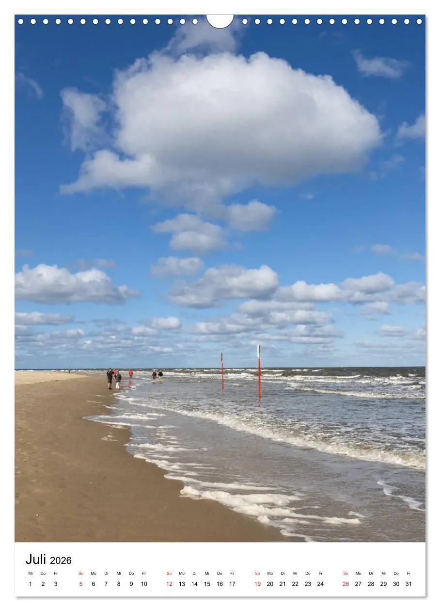 Bild: 9783516378085 | Dein Langeoog - Der besondere Blick (Wandkalender 2026 DIN A3...
