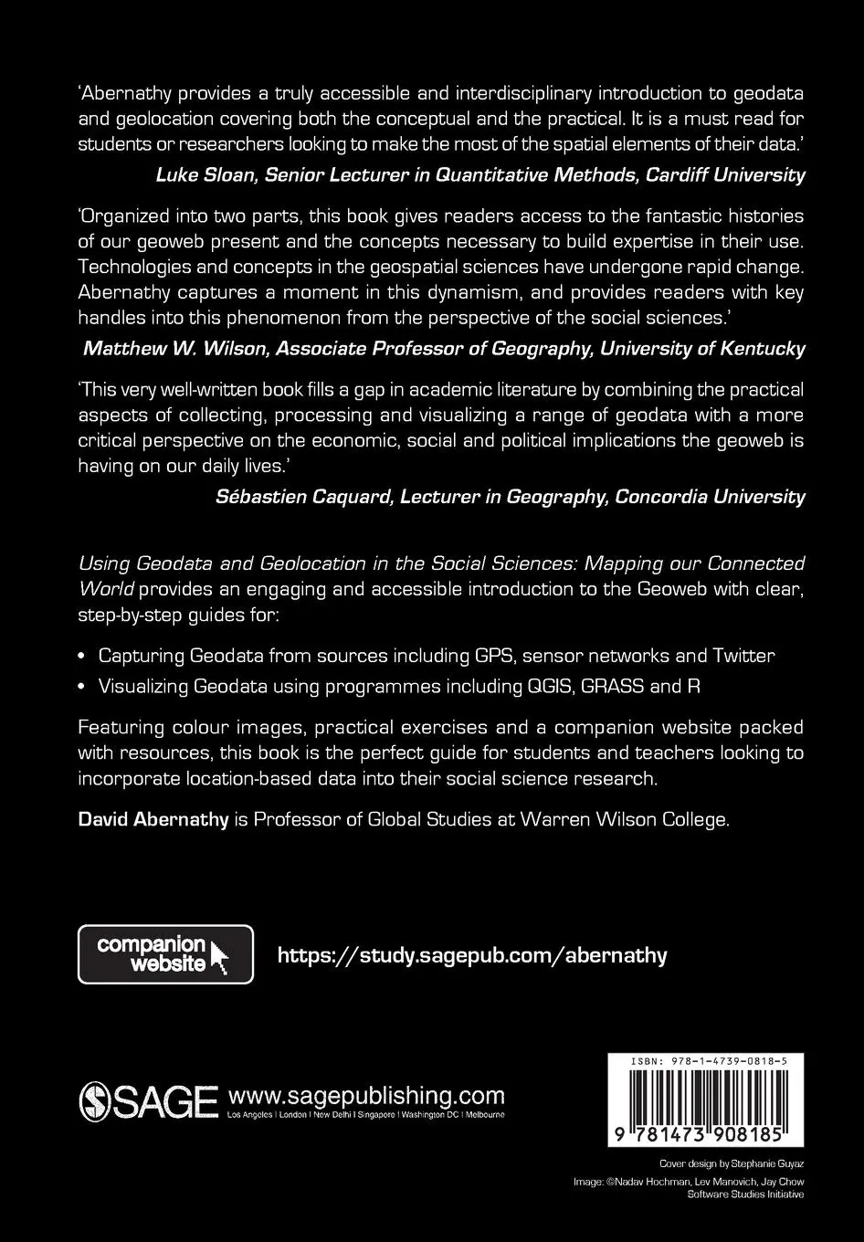 Rückseite: 9781473908185 | Using Geodata and Geolocation in the Social Sciences | David Abernathy