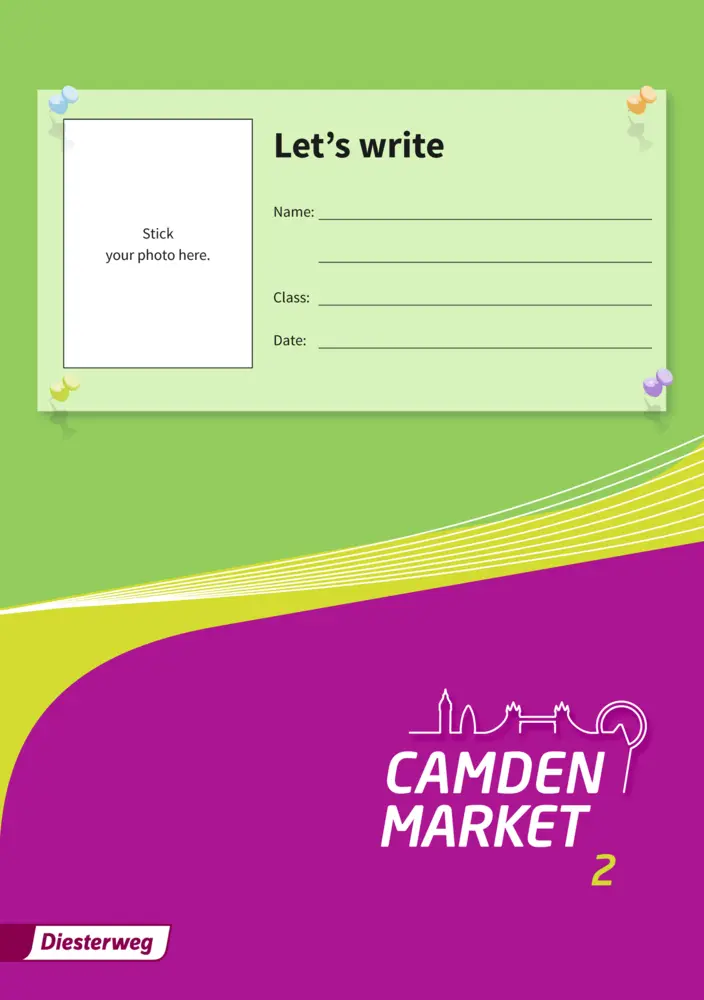 Cover: 9783425738185 | Camden Market - Ausgabe 2013 | Let's write-Booklet 2 | Heidi Barucki