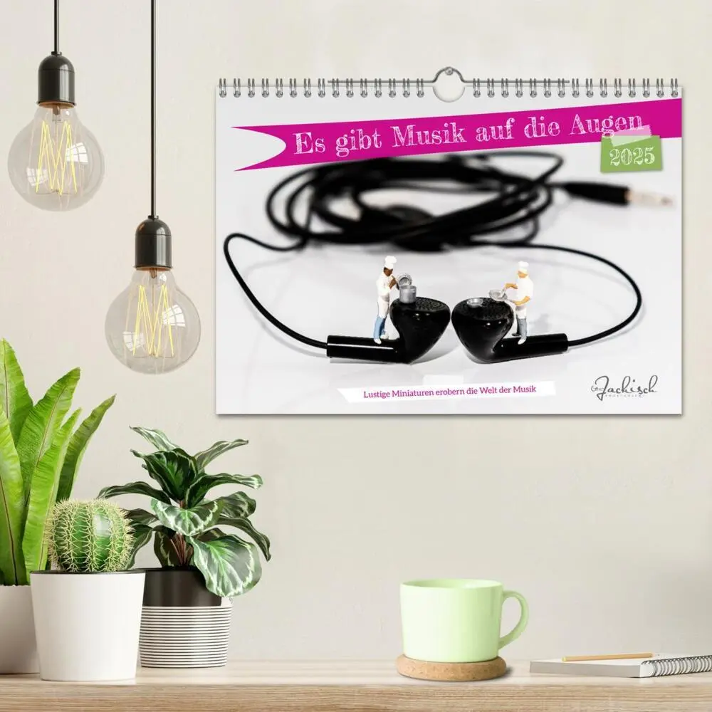 Bild: 9783435018185 | Es gibt Musik auf die Augen (Wandkalender 2025 DIN A4 quer),...