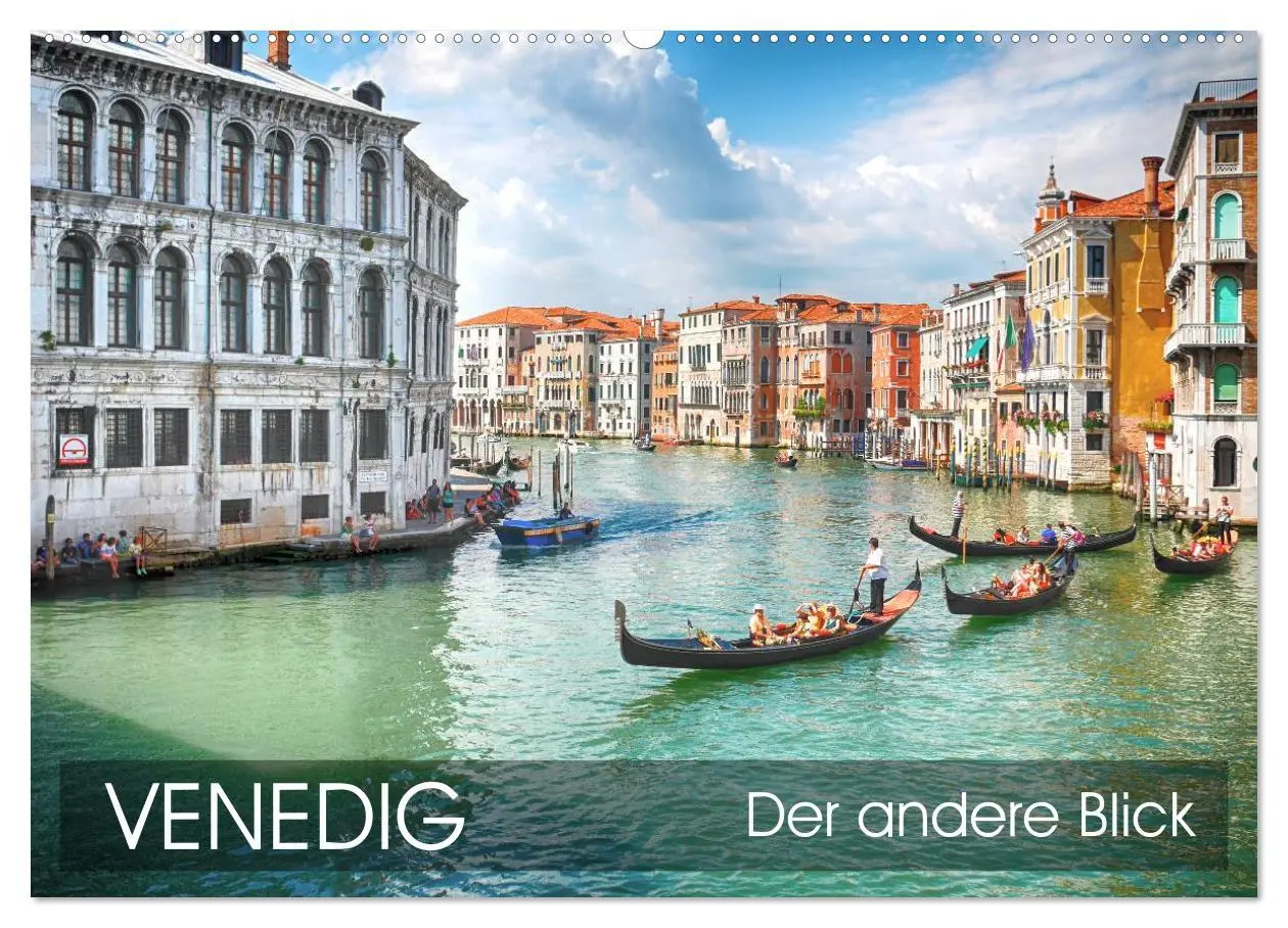 Cover: 9783457968185 | Venedig - Der andere Blick (Wandkalender 2026 DIN A2 quer),...