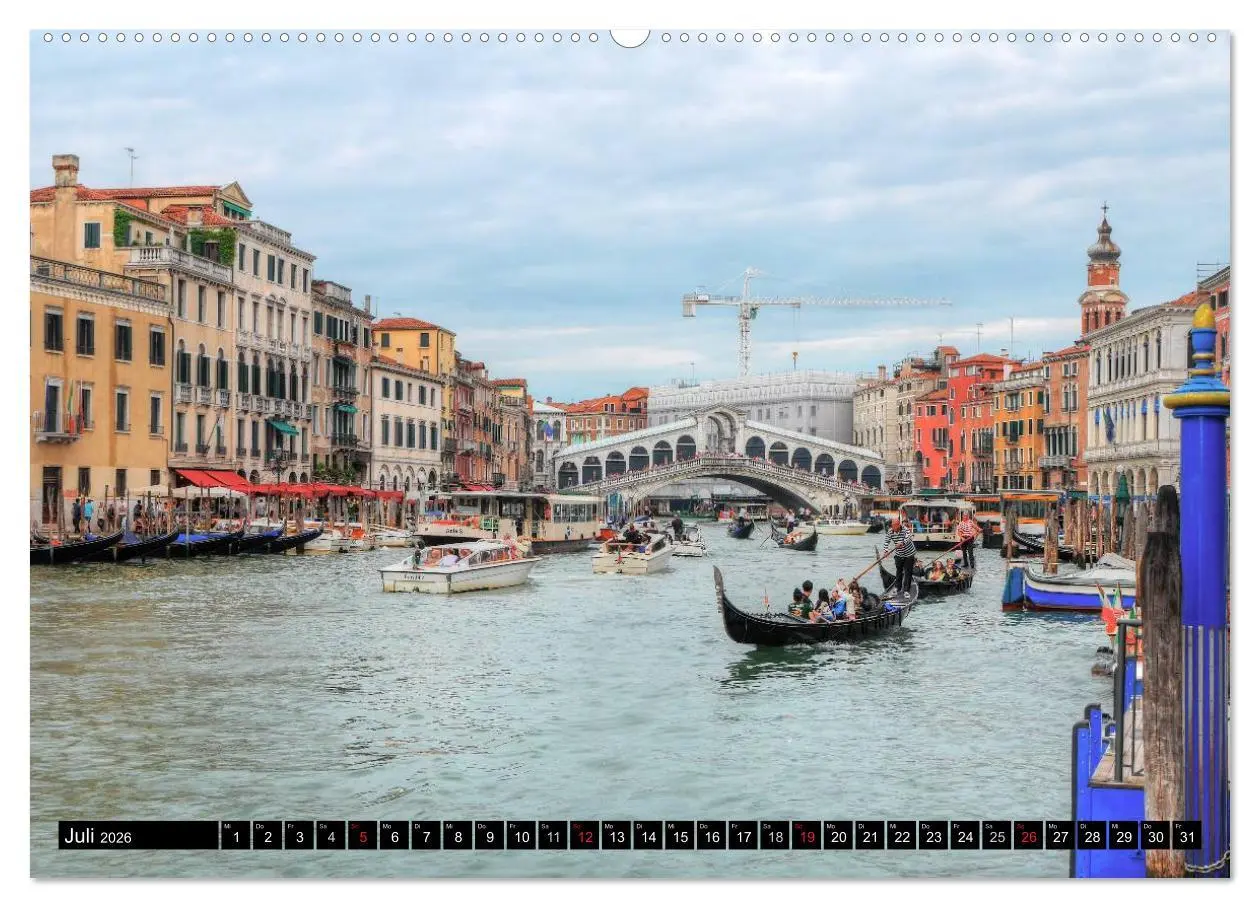 Bild: 9783457968185 | Venedig - Der andere Blick (Wandkalender 2026 DIN A2 quer),...