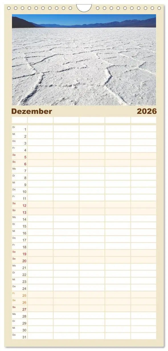 Bild: 9783516508185 | Familienplaner 2026 - USA Nationalparks - Familienplaner / Kalender...