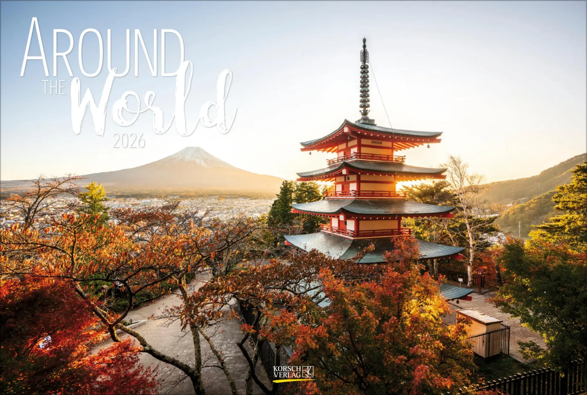 Cover: 9783731888185 | Around the World 2026 | Verlag Korsch | Kalender | Spiralbindung