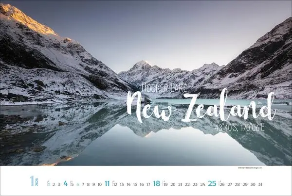 Bild: 9783731888185 | Around the World 2026 | Verlag Korsch | Kalender | Spiralbindung