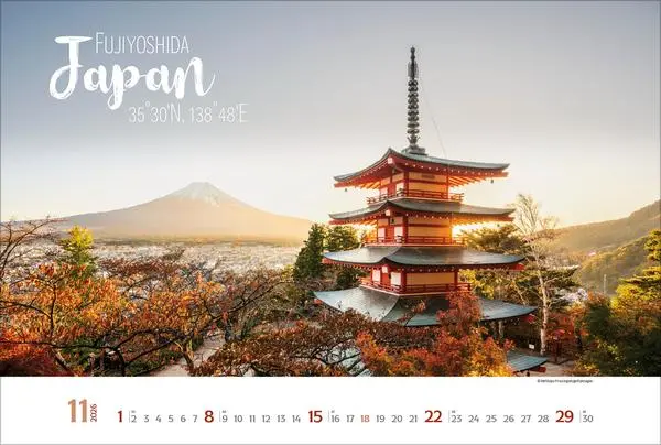 Bild: 9783731888185 | Around the World 2026 | Verlag Korsch | Kalender | Spiralbindung