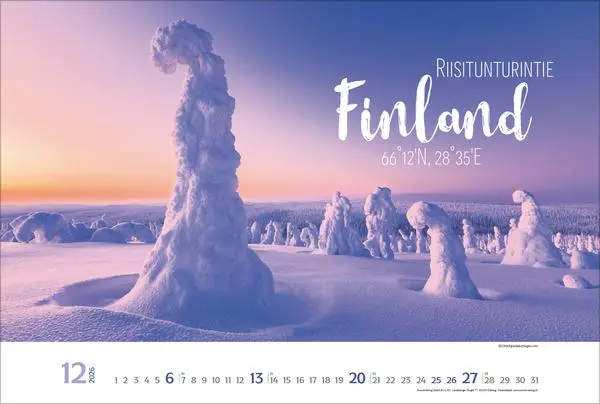 Bild: 9783731888185 | Around the World 2026 | Verlag Korsch | Kalender | Spiralbindung