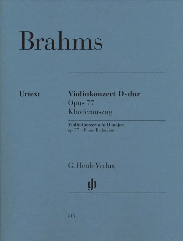 Cover: 9790201808185 | Brahms, Johannes - Violinkonzert D-dur op. 77 | Roesner (u. a.) | Buch